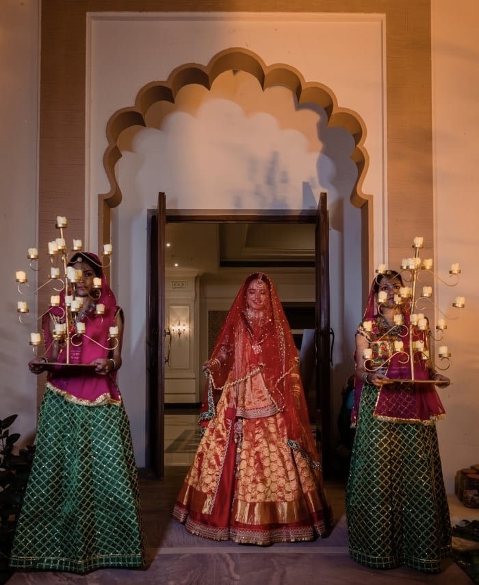 kavyacreatives groom and bride entry (3)