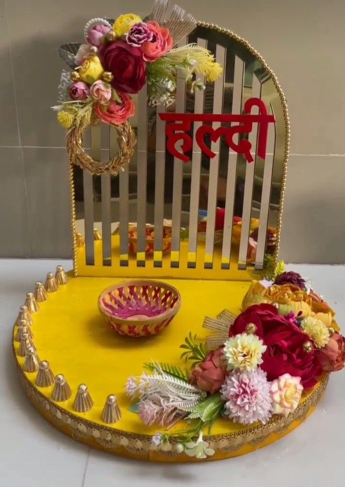 Haldi Mehendi Platter
