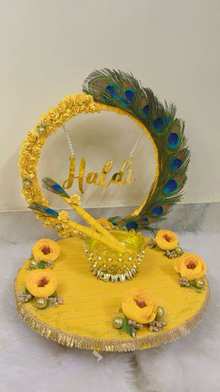 Haldi Mehendi Platter